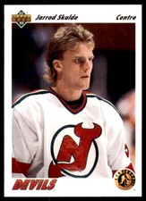 1991-92 Upper Deck French Jarrod Skalde Rookie . New Jersey Devils #446