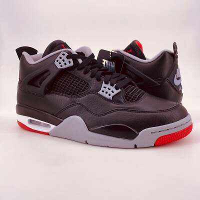 Air Jordan 4 Retro ''BRED REIMAGINED'' 2024 - Size 10 - fv5029 006 (6542-15)