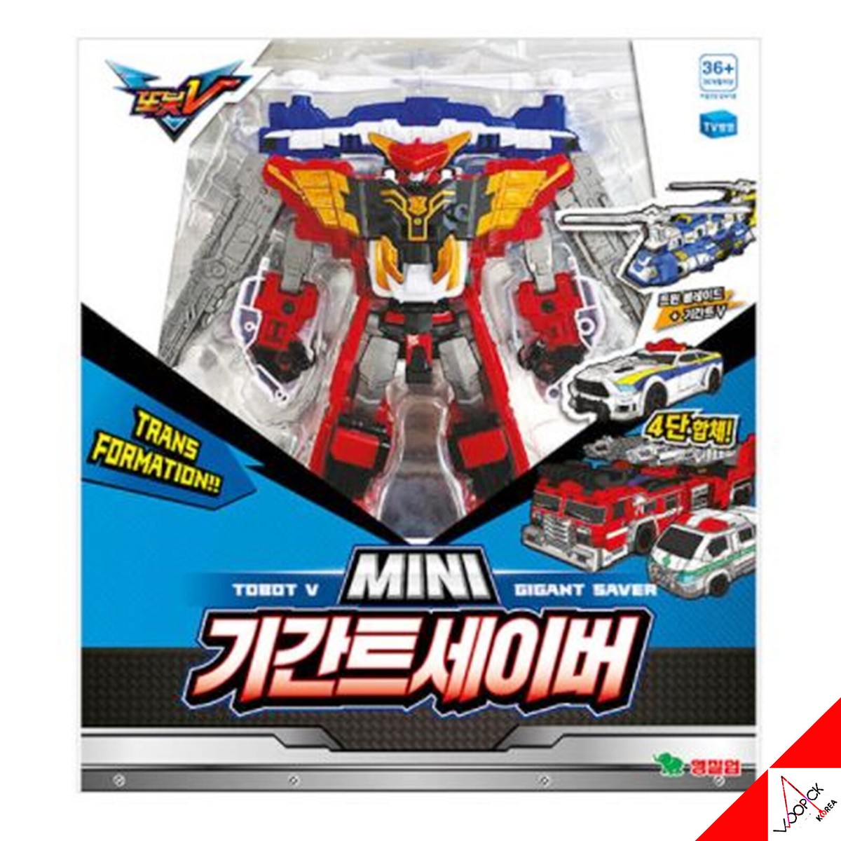 TOBOT V 2020 Mini GIGANT SAVER Vehicles Integration Transformer