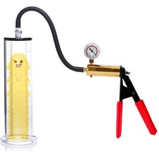 Mens Vacuum Penis Pump Male Enhancer Enlarger Enlargement Cylinder Hand-Pump Kit