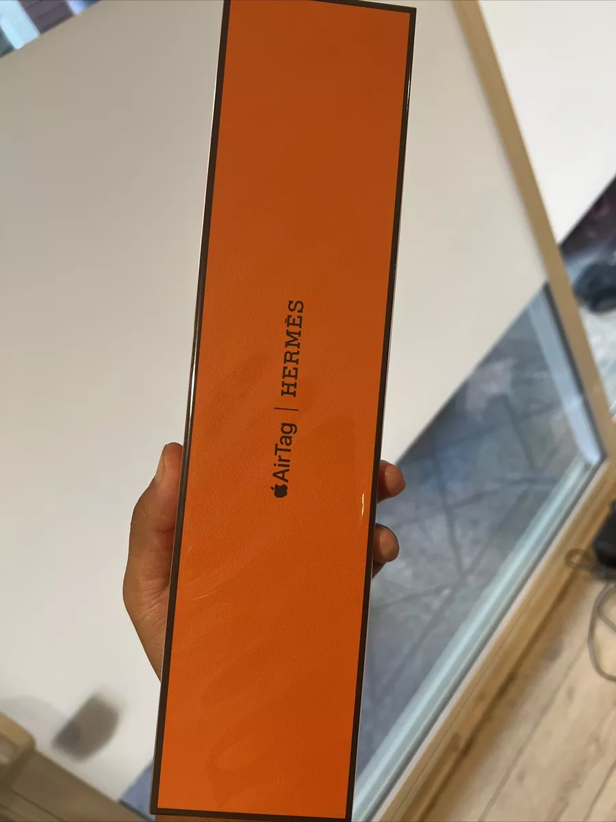Apple x HERMES AirTag Keyring ORANGE for iPhone X Birkin SOLD
