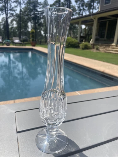 Vintage WATERFORD 9" Crystal Bud Vase "Araglin" EXCELLENT CONDITION!