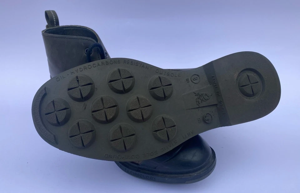 Stivali bassi uomo PEZZOL 1951 mod. DEFENDER 008FZ-15 100% pelle MADE IN ITALY - Immagine 4 di 4