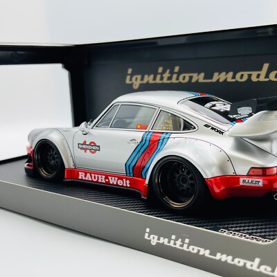 Ignition Model 1:18 scale RWB 930 Silver Martini Racing