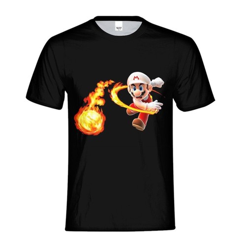 T-Shirt Breathable Cotton Black Tops 
