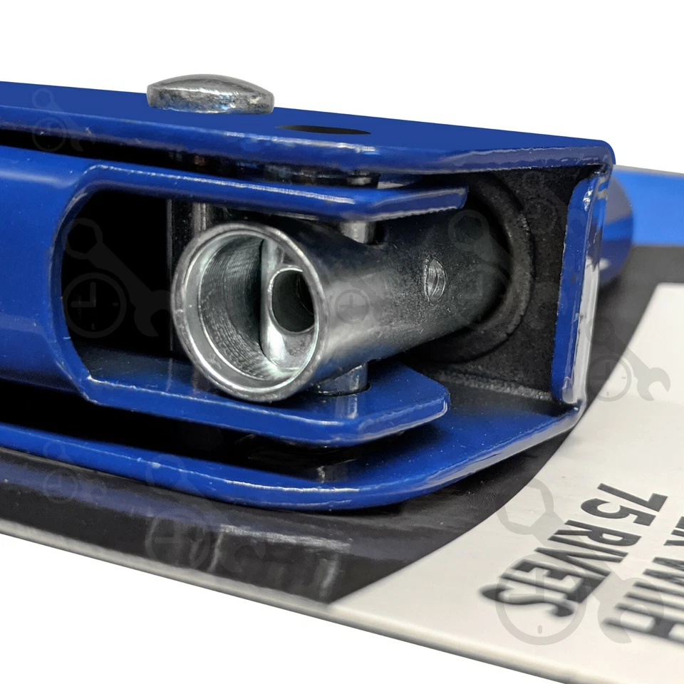 Pop Rivet Gun + 75 Rivets in 4 sizes. Hand Riveting Riveter Gun with nozzles - Image 3 of 4