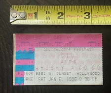 CIV 1996 Ticket Stub Punk NYHC Gorilla Biscuits sXe Youth Of Today Quicksand YOT