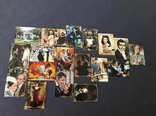 Lot 18 Gone With The Wind Collector Cards  Porcelain Hamilton Collection