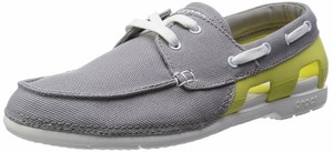 crocs beach line men's boat shoes