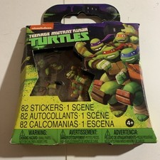 Teenage Mutant Ninja Turtles 82 Stickers Nickelodeon Kids Set