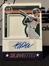 2023 Panini USA Stars & Stripes Kevin McGonigle Silhouettes #/20 1st Patch Auto!