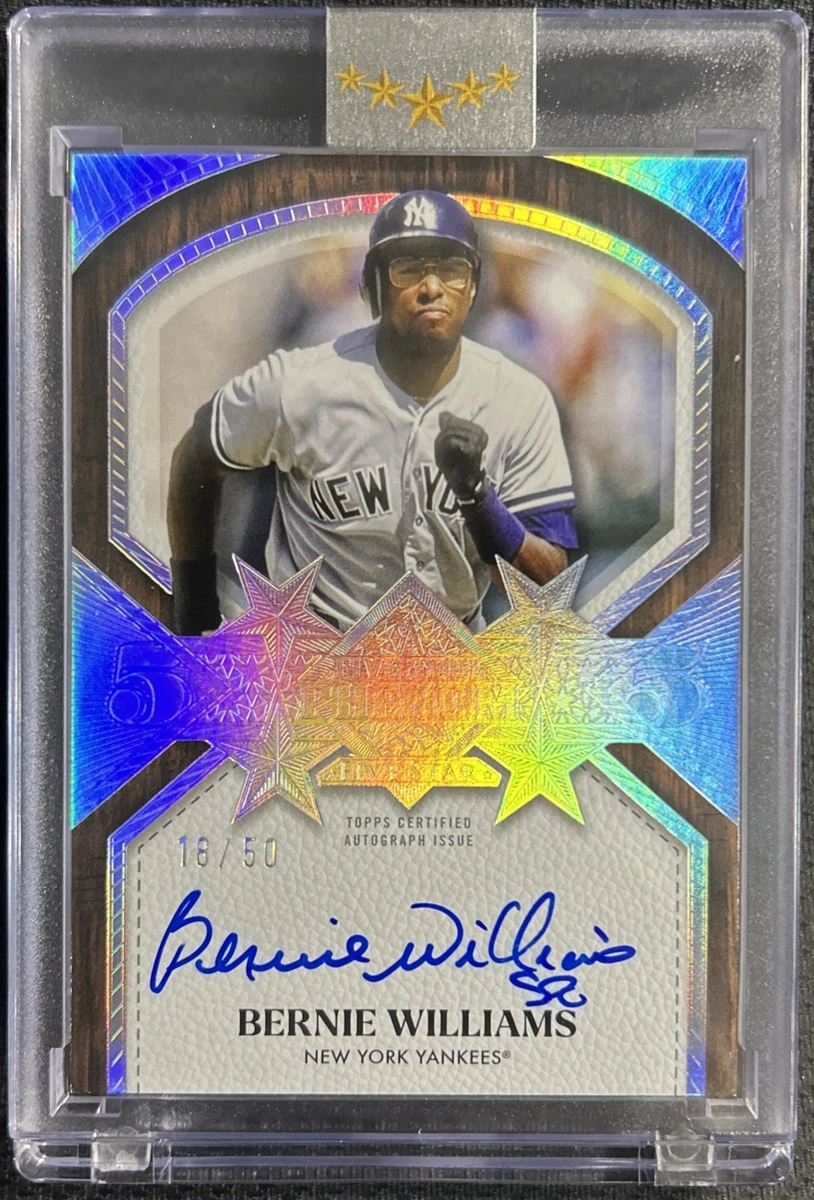 Bernie Williams Baseball Serial Numbered Sports Trading Cards
