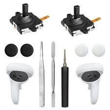 Joystick Replacement Kit for Oculus Quest 2/3 Controller Repair Kit for Meta ...