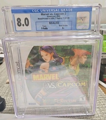 未開封　MARVEL VS. CAPCOM 2 ドリームキャスト Marvel vs. Capcom 2 (Dreamcast, 2000) for sale online | eBay