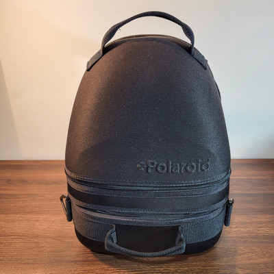 Polaroid Hard Shell Protective Camera Backpack - Black