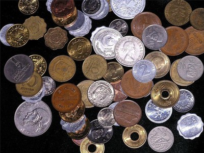 COINS Mixed Giant Lot Of 100 Many Countries Circulated GENUINE FOREIGN MONEY