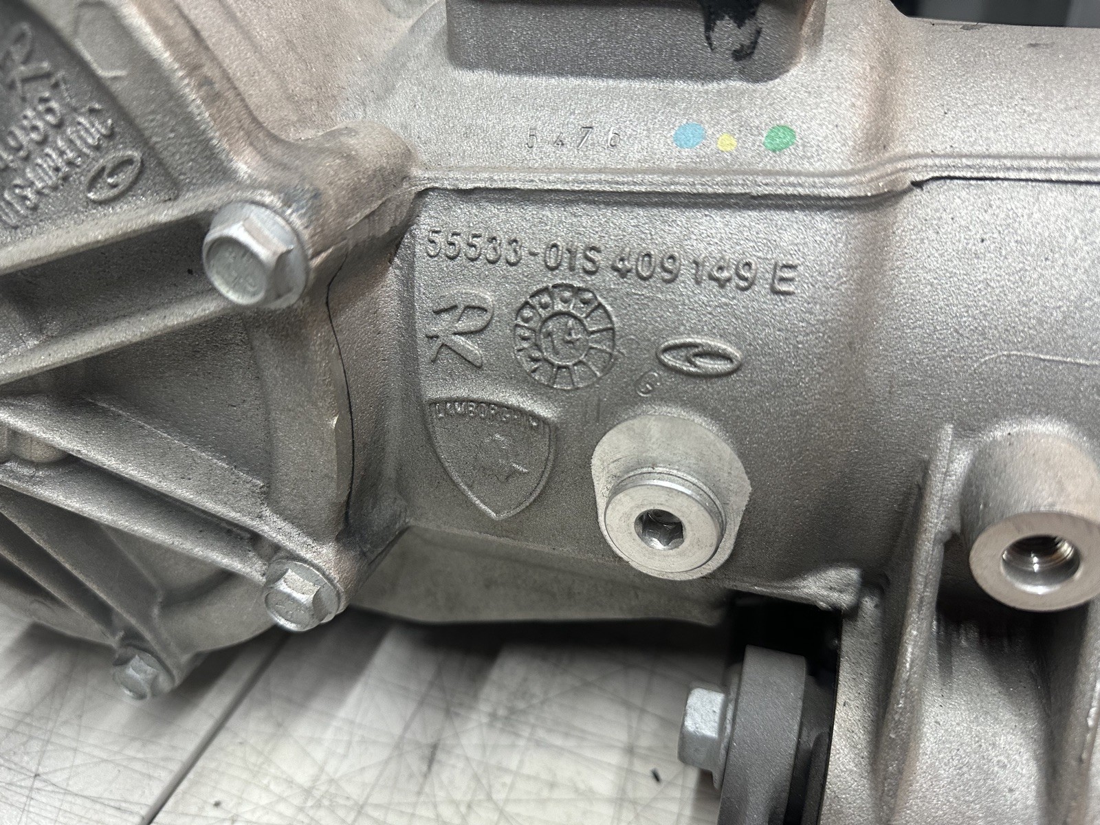 LAMBORGHINI AVENTADOR FRONT DIFFERENTIAL LP700 LP720 LP750 OEM 01S409021K 