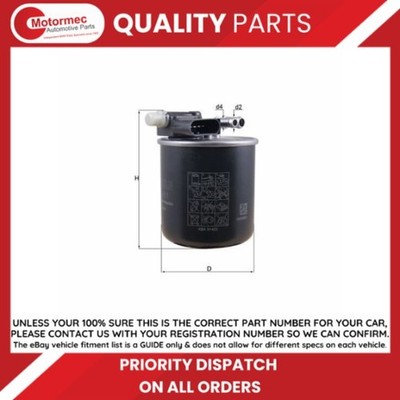 Mahle KL 911 Fuel filter