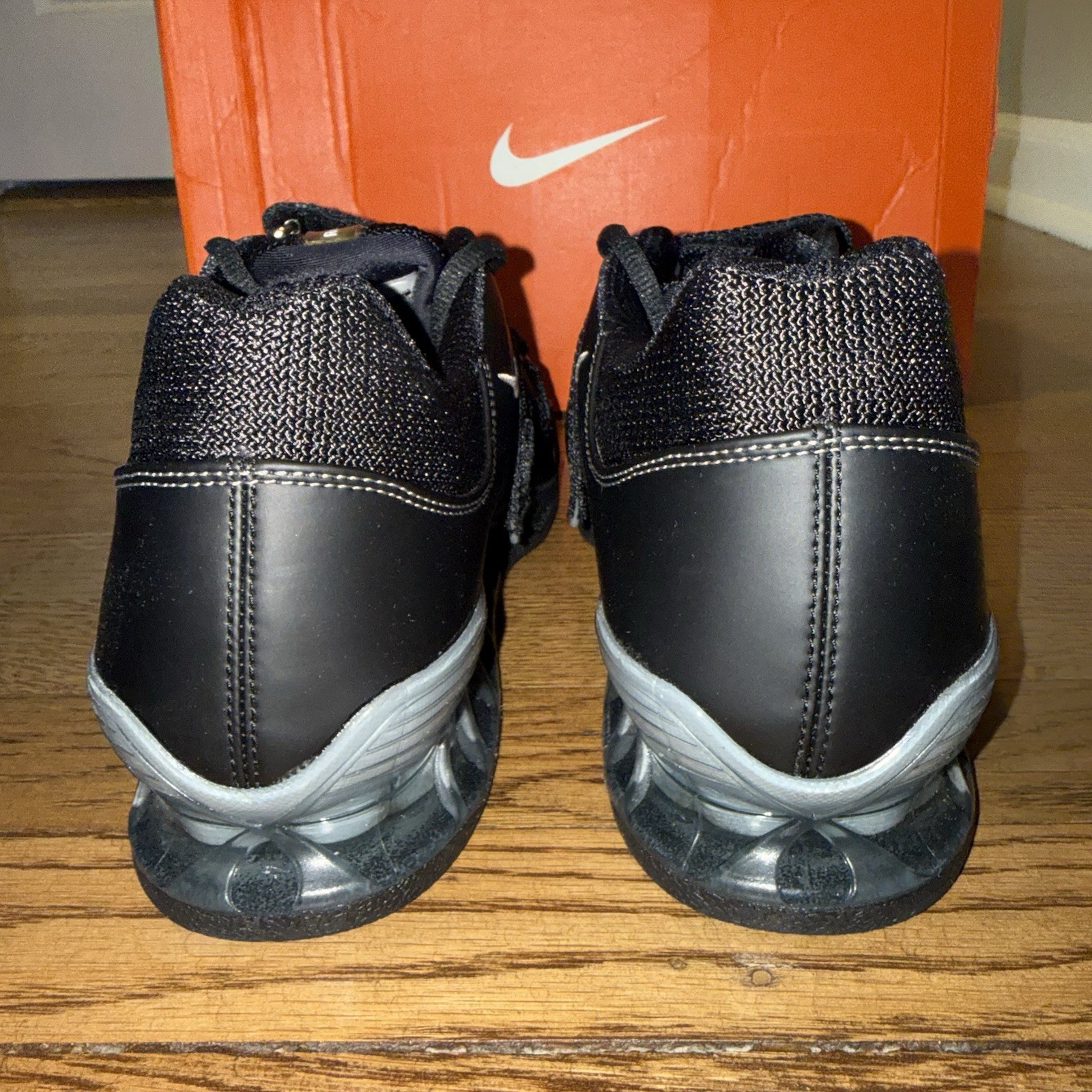 BRAND NEW US Men’s Size 12.5 - Nike Romaleos 2 Black Men’s Weightlifting Shoes image 3
