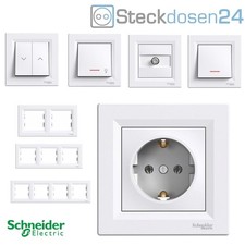 Schuko Steckdose Schneider Asfora Steckdosen Ausschalter Wechselschalter Taster