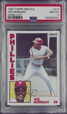1984 Topps Nestle Joe Morgan #210 PSA 8 HOF 1rt6