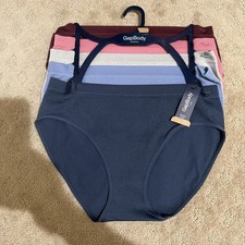 Gap Gapbody 5pk Multicolor Seamless Ribbed Hipster Panties. Sz L. NWT 