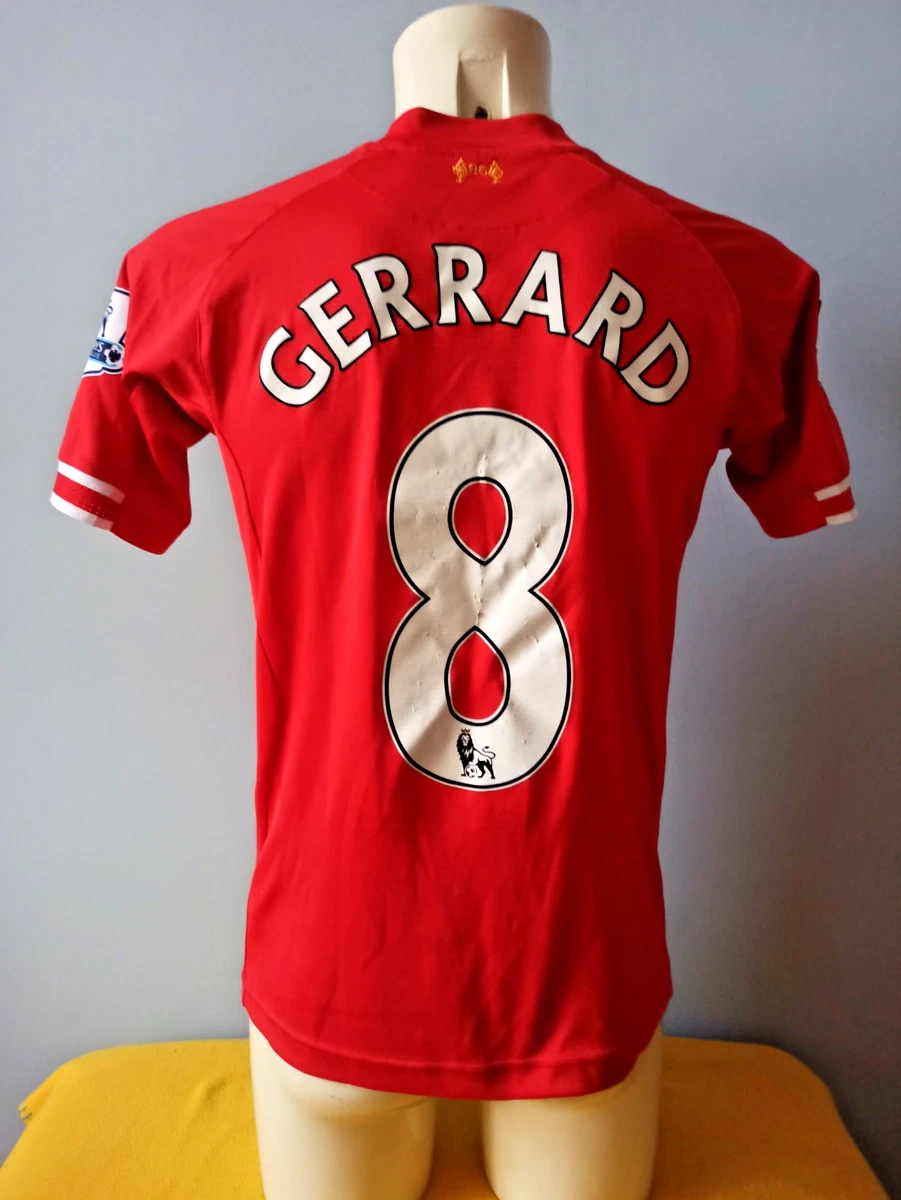 Maillot Liverpool FC Domicile 2008-2009 - GERRARD #8 - Taille L - Adidas
