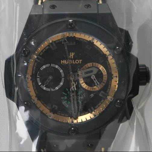 Hublot — HUBLOT  -  King Power Usain Bolt in Black Ceramic