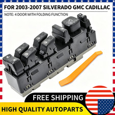 Front Driver Left Side Power Window Switch Bl...