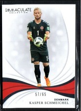 2018-19 Panini Immaculate Collection Soccer /65 Kasper Schmeichel #166