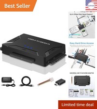 Versatile SATA IDE to USB 3.0 Hard Drive Reader - Compatible with 2.5" and 3.5"