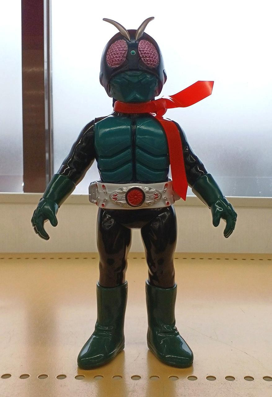 Medicom Toy Shin Kamen Rider Toei Retro Soft Vinyl Collection