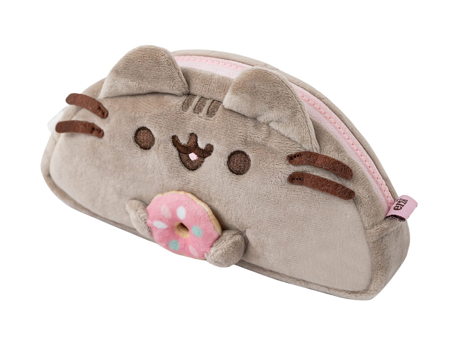 Trousse Pusheen en peluche douce Erik de 20x10x5 cm pour ecolier