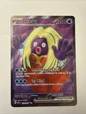 Carta Pokemon Jynx EX 191/165 ultra rara 2023 151 MEW EN full art quasi nuova