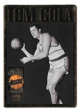 1995 Action Packed Hall of Fame Basketball Tom Gola #31 Philadelphia Warriors