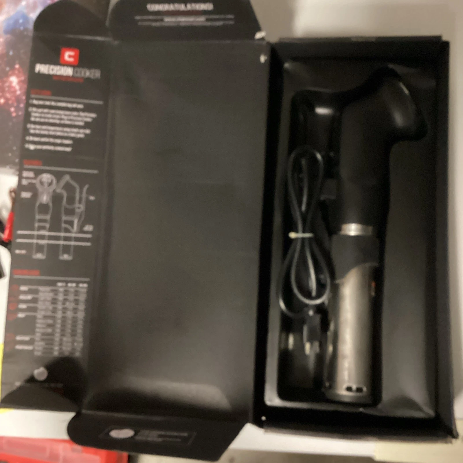 Chefman Sous Vide Stainless Steel Precision Cooker RJ39-v2-Black
Opens in a new window or tab