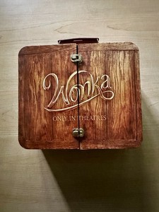 Wonka Movie Theater Exclusive Metal Lunchbox Promotional Popcorn Tin
