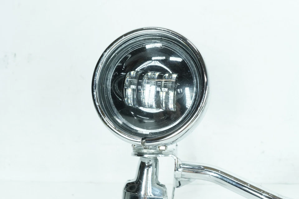 04 Harley Touring Electra Ultra Indicadores de señal de giro delanteros barra de luz auxiliar abolladura Foto 2 de 4