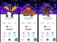 Shiny Venusaur/ Blastoise/ Charizard Gigantamax Background -Read description