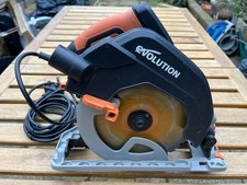 Evolution Power Tools R185CCS circular Saw With TCT multi-material Blade 230v