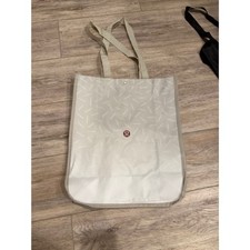 Lululemon shopping bag large white