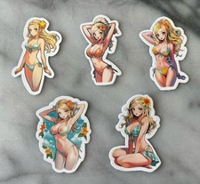 Waifu Hentai Sexy Anime Girl Stickers Pack Waifu Women