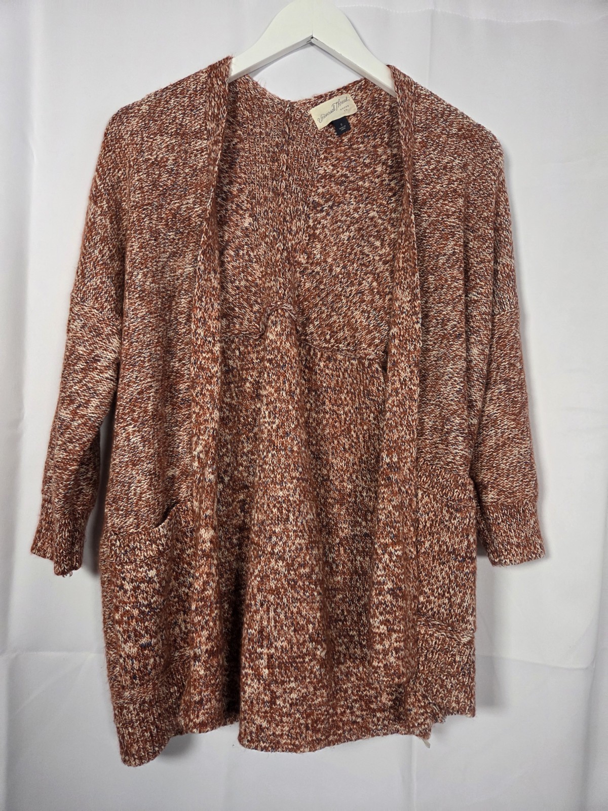 Universal Thread Cozy Heathered Red Cardigan Swea… - image 1