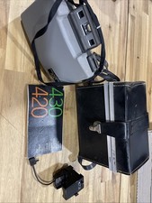 Polaroid 420 Land Camera w/ Case Manual Flash Accessory Vintage Untested