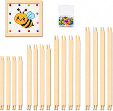 16Pcs Needlepoint Stretcher Bars for Needlework, Wooden Canvas Embroidery Stitch
