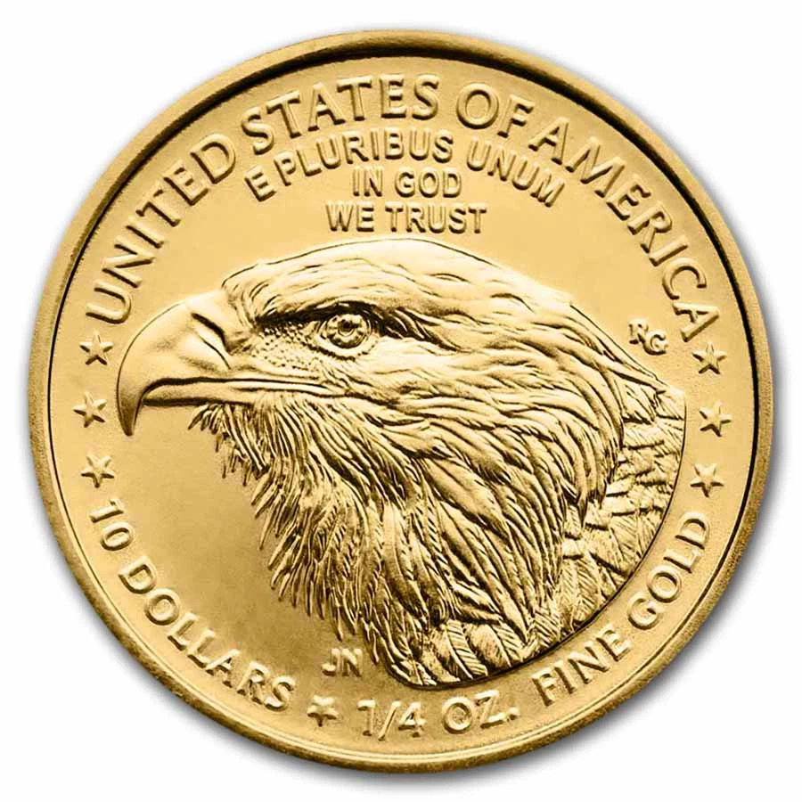 2025 1/4 oz Gold Eagle - w/Happy Birthday, Balloons Card, In TEP - Image 4 of 4