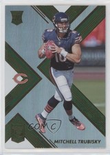 2017 Donruss Elite Rookies Green Mitchell Trubisky #152 0y59