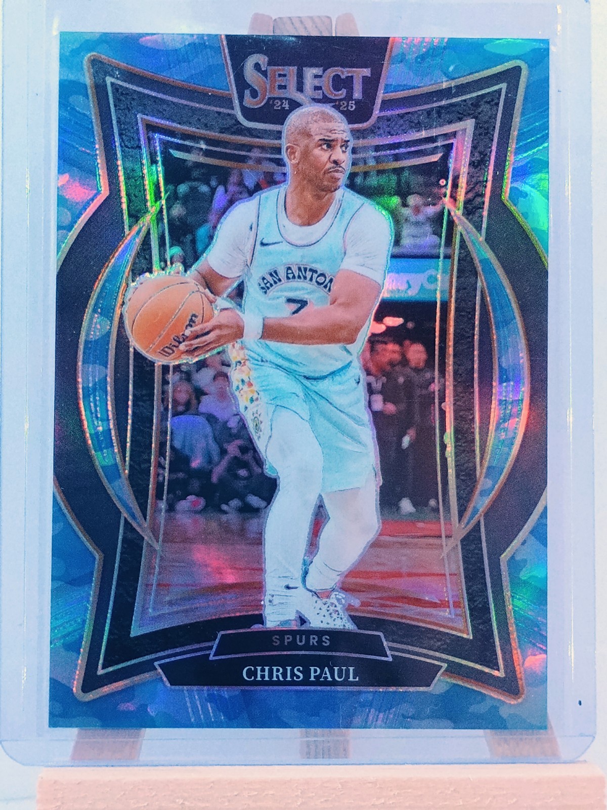 2024-25 Panini Select - Concourse Chris Paul #22 Blue Camo Prizm /99