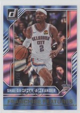 2024 Donruss Franchise Features Holo Pink Laser 4/50 Shai Gilgeous-Alexander 7y2