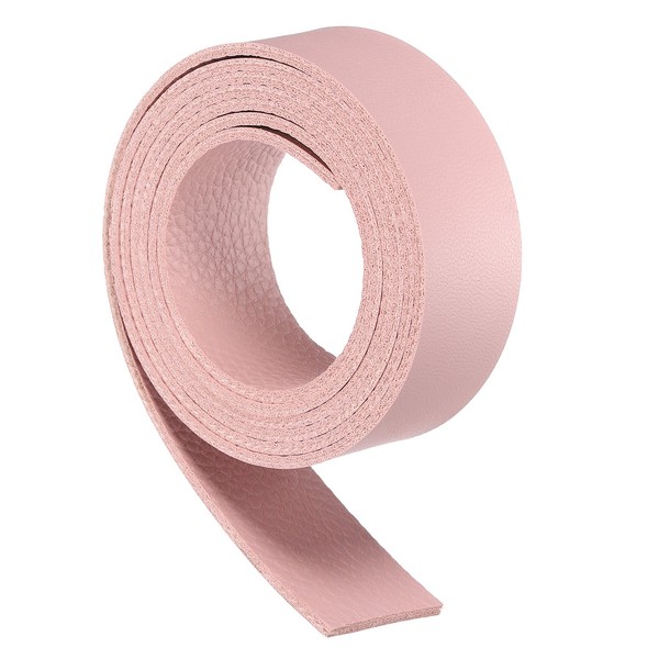 "Lederriemen 0,8X39\" Weich Flach FüR Bastelprojekte, Rosa"-image